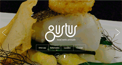 Desktop Screenshot of gustus-catering.be