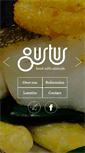 Mobile Screenshot of gustus-catering.be